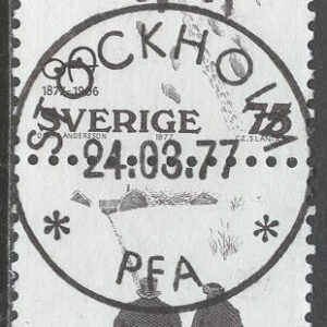 F  998BB STOCKHOLM PFA 24/3-77 Utgivningsdagen