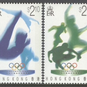 Hongkong – M  762-765 Aa OS i Atlanta 1996 Friidrott – Basket, serie 4 kpl **
