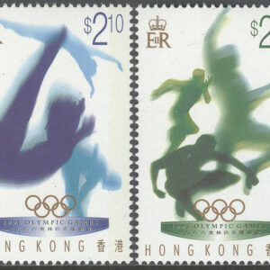 Hongkong – M  762-765 Cc OS i Atlanta 1996 Friidrott – Basket, 4 kpl **