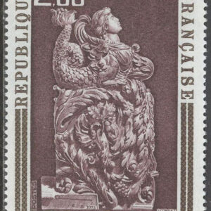 Frankrike – M 1835 Konst i  Klostret Ahun, märke kpl **