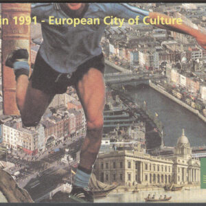 Irland – M  755-758 Minnen bla Dublin Europas Kulturstad, 7 märken – Häfte kpl **