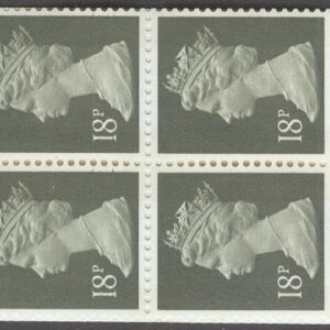England – M 1002 CI, 1003 C Drottning Elisabeth II, 6 frimärken i Häfte kpl **