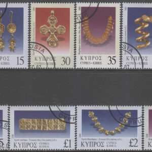 Cypern – M  944, 947-948, 950-954 Smycken bla Diadem, 8 olika