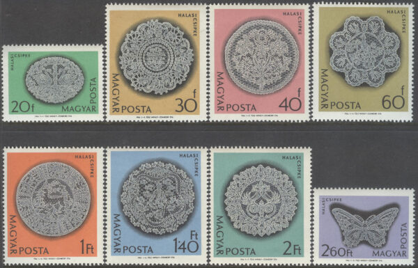 Ungern - M 2000-2007 A Halasispetsar II, 8 kpl **