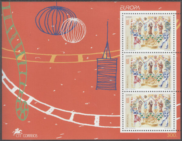 Portugal - M BL 137 Europa CEPT 1998 Nationella högtider, Block **