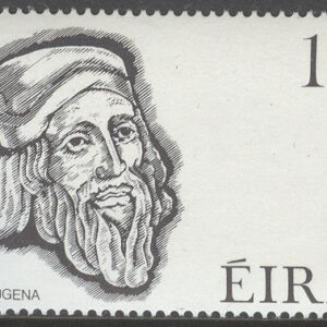 Irland – M  367 Johannes Scotus Eriugena 1100 år – Teolog, märke kpl **