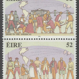 Irland – M  794-795 Irländare i Amerika, par kpl **