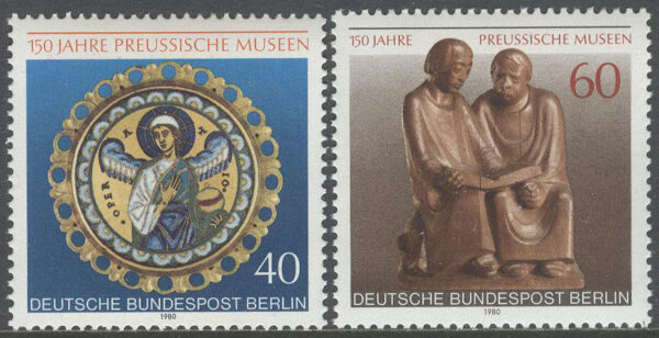 Berlin - M  625-626 Museer i Berlin 100 år, serie 2 kpl **