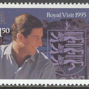Guernsey – M  677 Prins Charles på besök 1995, 1 kpl **