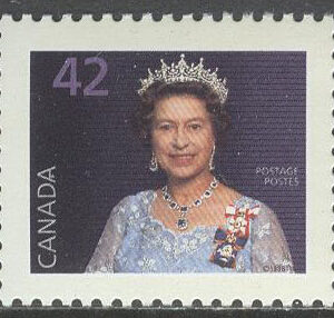 Kanada – M 1269 A Drottning Elisabeth II, märke kpl **