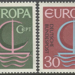 Tyskland – M  519-520 Europa CEPT 1966, 2 kpl **