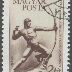 Ungern – M 3688 A Zsigmond Kisfaludi-Strobl 100 år – Bildhuggare, 1 kpl