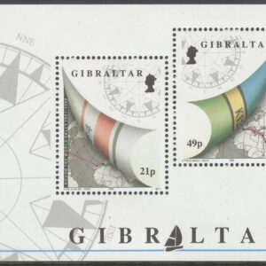 Gibraltar – M BL  17 Sport – Segeltävlingen Whitbread, Block **