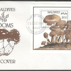 Maldiverna – FDC 1986-12-31 – Svampar, Block