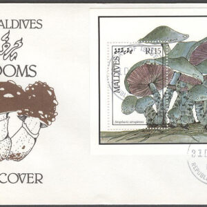 Maldiverna – FDC 1986-12-31 – Svampar, Block