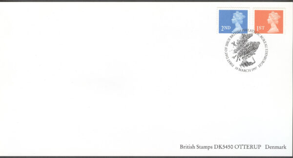 England - FDC 1997-03-18 - Drottning Elisabeth II, serie 2 kpl