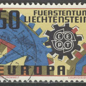 Liechtenstein – M  474 Europa CEPT 1967, märke kpl