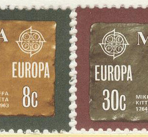 Malta – M  615-616 Europa CEPT 1980 Personligheter, 2 kpl **