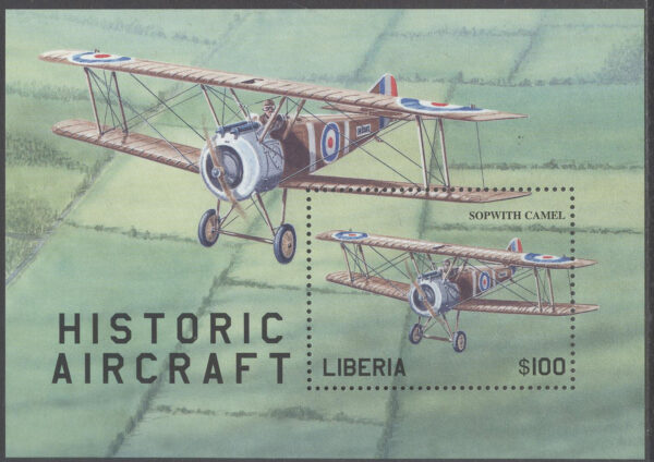Liberia - M BL 239 Flygets historia - Flygplan - Sopwith Camel, Block **