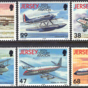 Jersey – M 1062-1067 Motorflyg 100 år, 6 kpl**