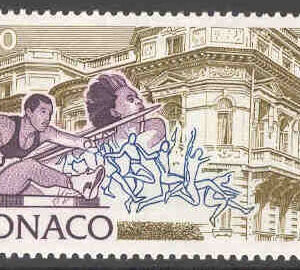 Monaco – M 2184 Invigningen av Int. Amatörfriidrottsförbundets säte i Monte Carlo, 1 kpl**