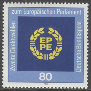Tyskland – M 1209 2:a Direktvalet till Europa parlamentet, 1 kpl **