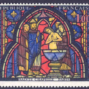 Frankrike – M 1559 Konst, glasmåleri, 1 kpl**