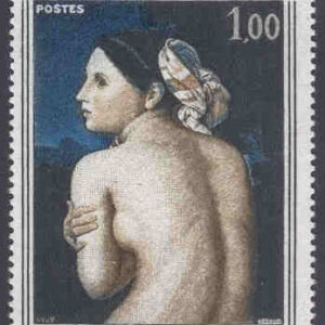 Frankrike – M 1597 J-A-D Ingres död 100 år, målning, 1 kpl**