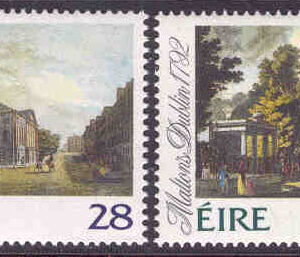 Irland – M  804-805 Motiv från Dublin, 2 kpl**