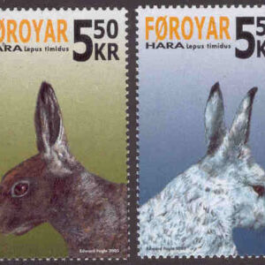 Färöarna – F  526-527 Harar på Färöarna, 2 kpl**