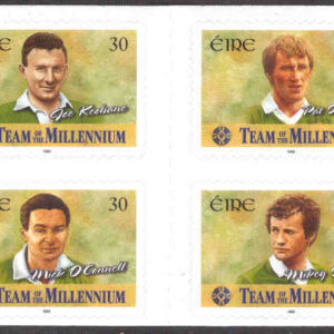 Irland – M 1165, 1167, 1169, 1171, 1176, 1177 Häfte Sport med Gaelisk fotboll 8 frimärken **
