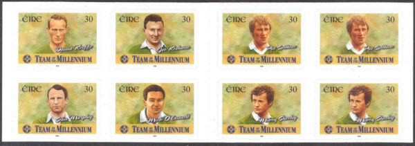 Irland - M 1165, 1167, 1169, 1171, 1176, 1177 Häfte Sport med Gaelisk fotboll 8 frimärken **
