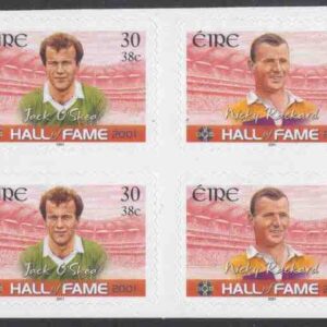 Irland – M 1365-1368 Hurling- och fotbollsspelare i Gaelic Athletic Associations Hall of Fame, kpl självhäftande häfte**