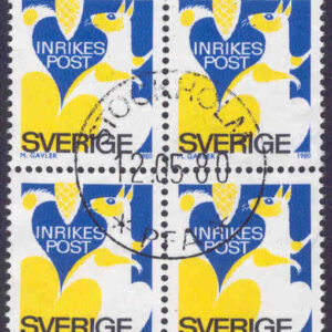 F 1122 Praktstämplat utgivningsdagen STOCKHOLM PFA 12.05.80
