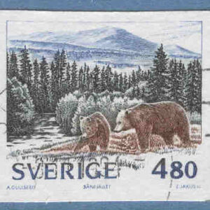 F 1603 Nationalparker 2, björnar