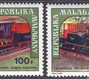 Madagaskar – M  689-690 Gamla järnvägar, 2 kpl **