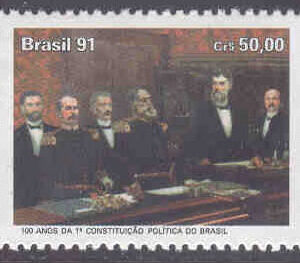 Brasilien – M 2431 Författningen 100 år, 1 kpl **