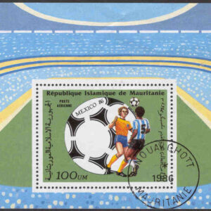 Mauretanien – M BL  64 VM i Fotboll i Mexiko 1986, Block