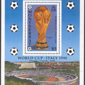 Montserrat – M BL  58 VM i Fotboll i Italien 1990 VM pokalen, Block **