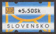 Slovakien – M  A    1 Automatmärken, 5,50 **