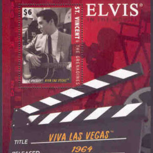 St. Vincent – M BL 692 Elvis Presley i filmen Viva Las Vegas, Block **