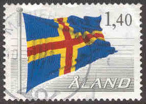 Åland – F    4 Ålands flagga
