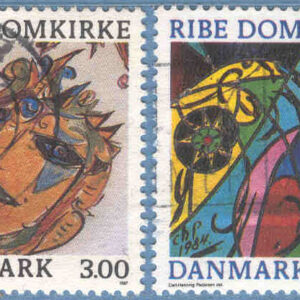 Danmark – F  917-918 Ribe domkyrka, 2 ol