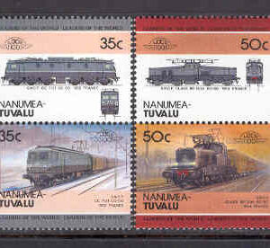 Nanumea Tuvalu – M   29-36 Lokomotiv, 8 kpl**