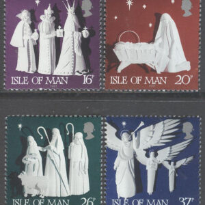 Isle of Man – M  484-487 Jul 1991 bla Maria med Barn, 4 kpl **