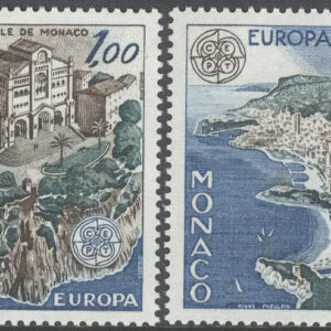 Monaco – M 1319-1320 Europa CEPT 1978 Landskap, serie 2 kpl **