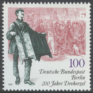 Berlin – M  872 Vevpositiv 200 år – Musik, märke kpl **