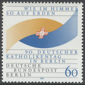 Berlin – M  873 Tyska katolikdagen 1990, 1 kpl **