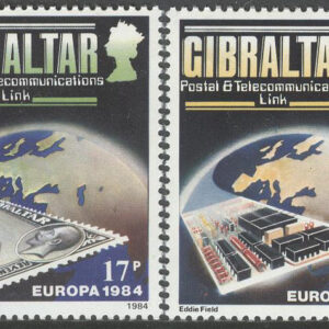Gibraltar – M  475-476 Europa CEPT 1984 CEPT 25 år, 2 kpl **