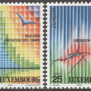 Luxemburg – M 1368-1369 Europa CEPT 1995 Fred & Frihet, serie 2 kpl **